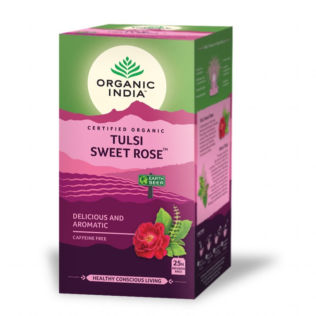 Tulsi Sweet Rose BIO 25bolsitas - Organic India