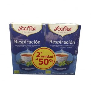 Respiración BIO 2ª unidad al 50% 34bolsitas - Yogi Tea