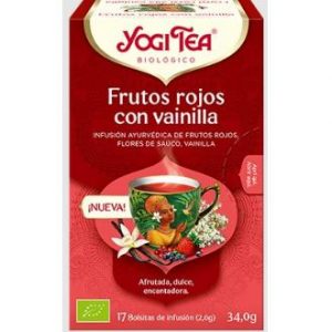 Frutos Rojos con Vainilla BIO 17bolsitas - Yogi Tea