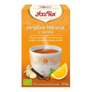 Jengibre Naranja y Vainilla BIO 17bolsitas - Yogi Tea