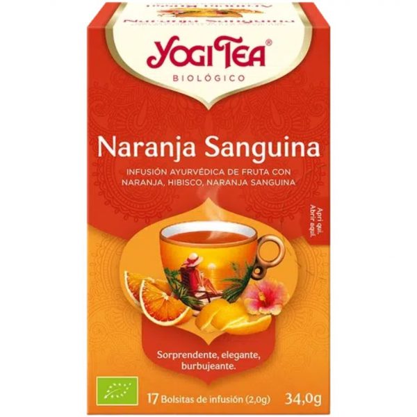 Naranja Sanguina BIO 17bolsitas - Yogi Tea